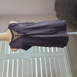 TORRID Gray Tie Up Tank Top - size 1